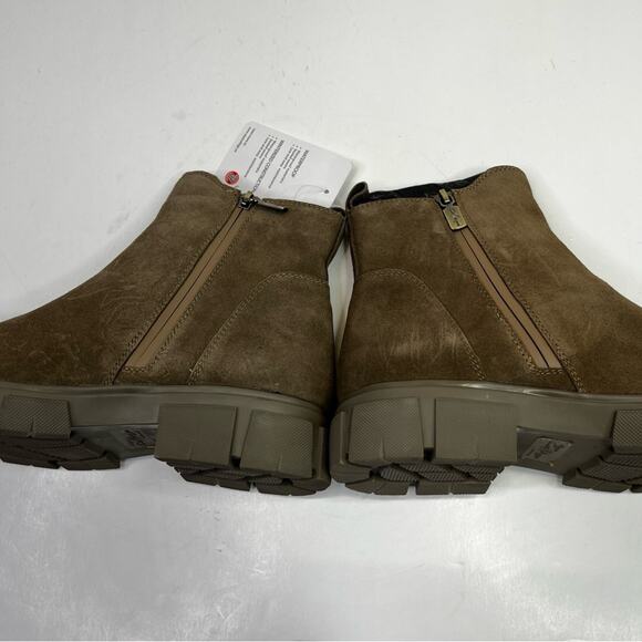 Aqua College Priya waterproof Chelsea boots dark taupe - 11 - Picture 8 of 13
